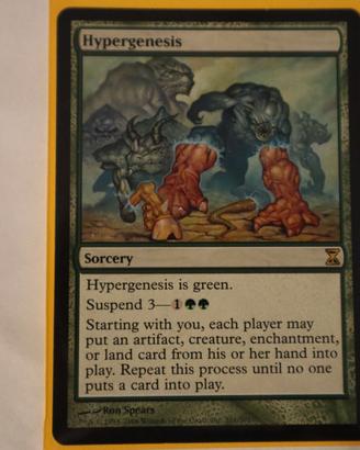 MTG MAGIC - 1x HYPERGENESIS - IPERGENESI - ENG - T