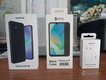 Samsung A36 5G 128 GB Chase A36, Adapter 25W nuovo