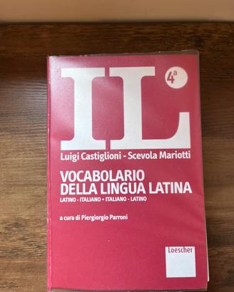 Dizionario Latino Loescher