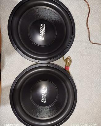 Subwoofer sundown 15v 38 cm