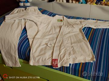 kimono karate per ragazzo fino a cm 150