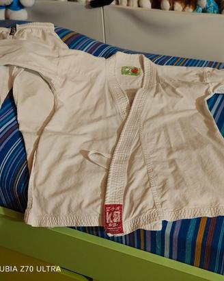 kimono karate per ragazzo fino a cm 150