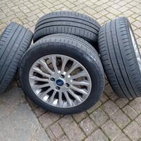 Cerchi in lega ford Bmax + gomme