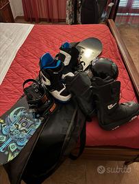 Snowboard Morrow Radium 155 + Drake + Burton
