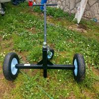 Carrello manuale traino piccole roulotte