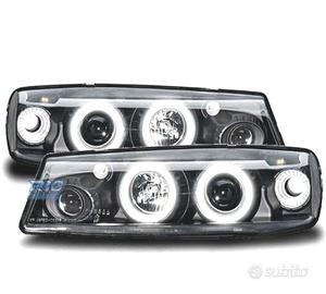 FARI OPEL CALIBRA 90-98 ANGEL EYES CCFL SFONDO NER