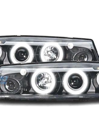 FARI OPEL CALIBRA 90-98 ANGEL EYES CCFL SFONDO NER