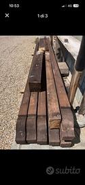 Travi abete impregnati 20x11 centimetri