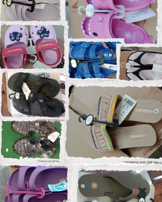 STOCK CIABATTE uomo/donna/bambino