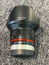 Samyang  12 mm f2 fuji