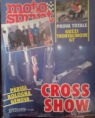 Rivista MOTOSPRINT numero 50 del 1987