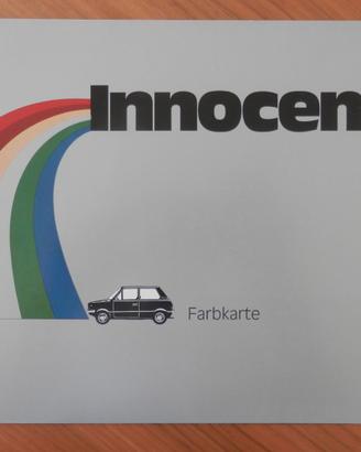 Innocenti De Tomaso, 120 - Colori & Interni – 1978