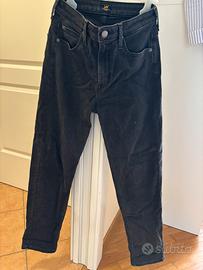 Jeans Lee modello Carol antracite dritti  W26 L33
