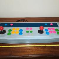 VIDEOGAME/MAME/CONSOLE POSTAZIONE DI GIOCO+VOLANTE