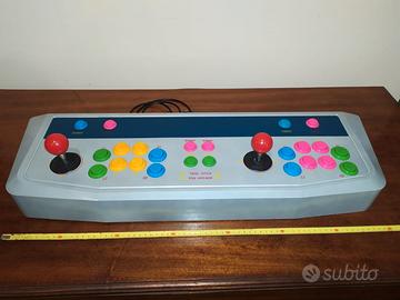 VIDEOGAME/MAME/CONSOLE POSTAZIONE DI GIOCO+VOLANTE