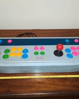 VIDEOGAME/MAME/CONSOLE POSTAZIONE DI GIOCO+VOLANTE