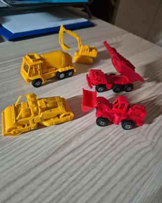 MICRO CAR MEZZI MOVIMENTO TERRA 5 PEZZI.