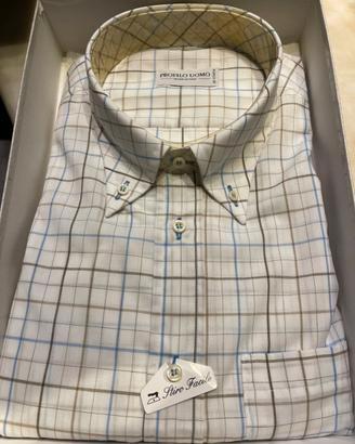 Camicia uomo 100% cotone Profilo Uomo tg 43/17/XXL