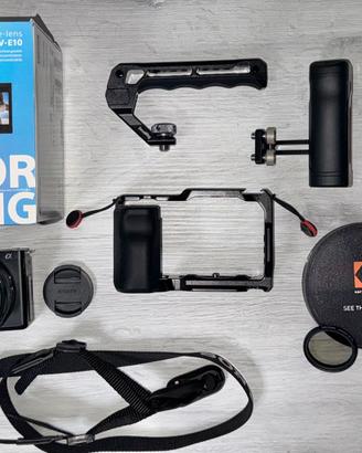 Sony Zve10 con accessori