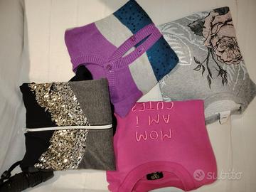 PANTALONI FELPE MAGLIE 10 ANNI