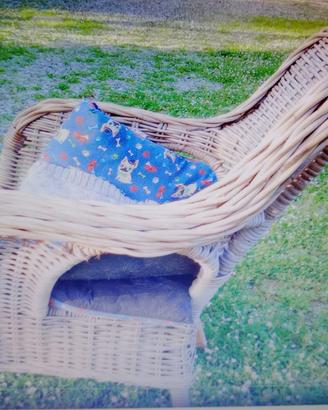 poltrona in rattan