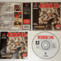 video gioco per playstation 1 ps resident evil ps1