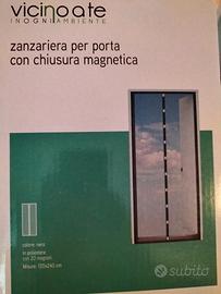 Zanzariera 120x240 chiusura magnetica