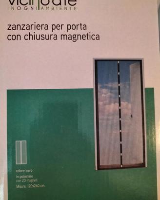 Zanzariera 120x240 chiusura magnetica