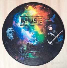 Vinile 33 giri da parete omaggio ai Muse 
