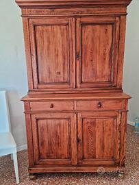 Credenza primo '900 in legno di ciliegio 