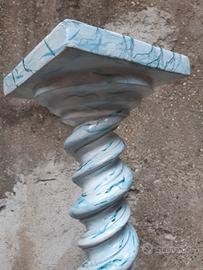 colonna antica marmorino e stucco veneziano 