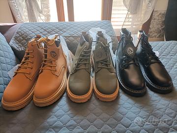 SCARPE SCARPONCINI INVERNALI STILE ANFIBI