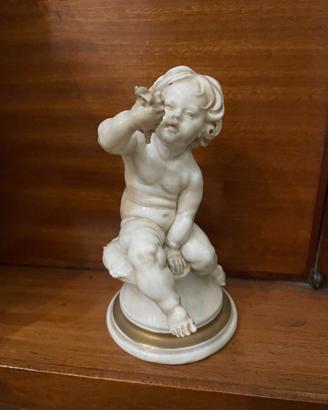 Putto/Cherubino in Porcellana stile Capodimonte