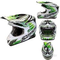 CASCO MOTO CROSS ENDURO FUORISTRADA SCORPION VX20 