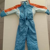 Tuta da sci per bambini 6 anni 110/116 cm