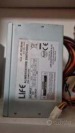 Alimentatore Floppy lettori DVD ventole