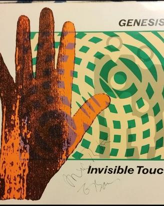 GENESIS INVISIBLE TOUCH AUTOGRAFATO  