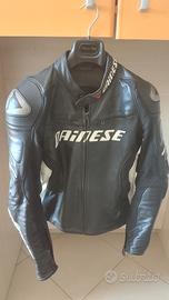 giacca Dainese in pelle tgl 48 