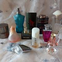 profumi boccette vuoti collezione 