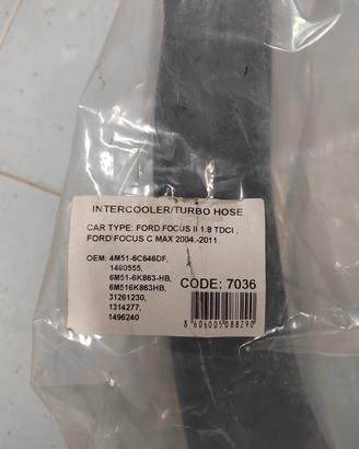 Tubo intercooler focus