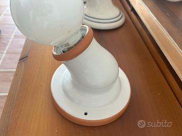 Lampada parete in ceramica