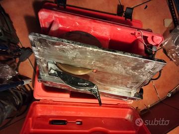 Segatrice piastrelle pompa idrovora