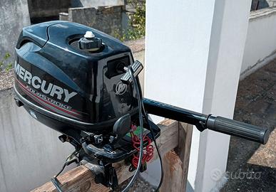MOTORE FUORIBORDO MERCURY  5 CV SAIL POWER 4 TEMPI
