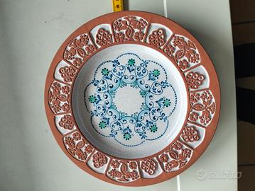 Piatto ceramica Val demone
