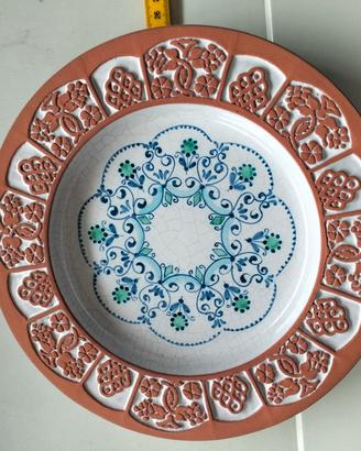 Piatto ceramica Val demone