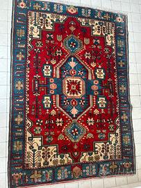 Tappeto persiano vintage annodato a mano 210x140