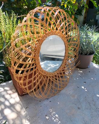 Specchio Vintage anni 60/70 stile Albini  43 cm
