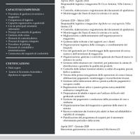 Impiegata Amministrativa, addetta alla magazzino/