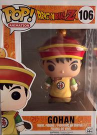 Funko pop dragonball gohan n. 106 con protector
