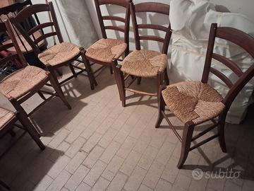 Sedie in legno